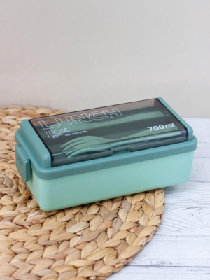 Ланчбокс 700 мл Life every day green N928-02