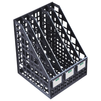 Фото Файл для бумаг 5-секционный пластик черный Стамм ЛТ85/ЛТВ-63724 от производителя, с доставкой по Хабаровску