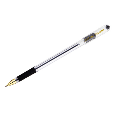 Фото Ручка шар 0,5 черная с грипом MunHwa MC GOLD BMC-01 от производителя, с доставкой по Хабаровску