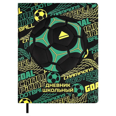 Фото Дневник школьный 1-11кл 48л А5 Феникс Футбольный мяч 67610 от производителя, с доставкой по Хабаровску
