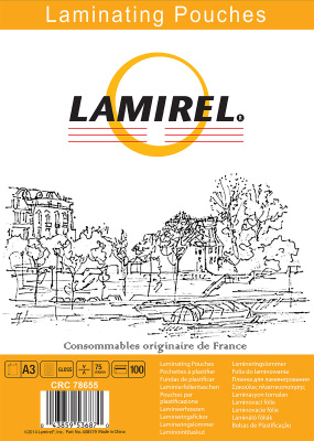 Фото Пленка для ламинирования  Lamirel А3, 75мкм, 100 шт., шт от производителя, с доставкой по Хабаровску