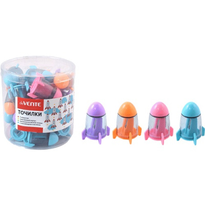 Фото Точилка пластиковая с контейнером deVENTE Rocket 8031008 от производителя, с доставкой по Хабаровску