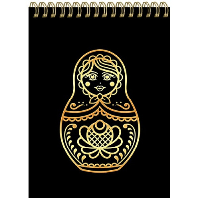 Фото Блокнот А6 90л клетка на гребне Velvet 5 БВФК6903918 от производителя, с доставкой по Хабаровску