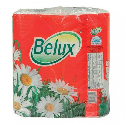 Полотенца бумажные 2шт 2-х слойные BELUX 820