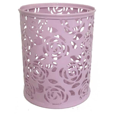 Фото Стакан для канц принадлежностей deVENTE круглый металл розовый 4104703 от производителя, с доставкой по Хабаровску