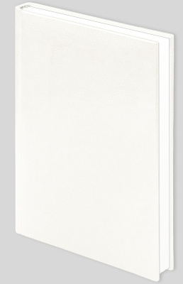 Фото Ежедневник недатированный Lamark Sigma A5 белый, 272 стр., искусственная кожа, ляссе, перфорация угл от производителя, с доставкой по Хабаровску