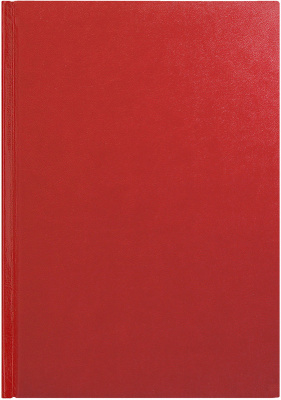 Фото Ежедневник недатированный Lamark Velvet A5 красный, 256 стр., искусственная кожа, белый блок, ляссе от производителя, с доставкой по Хабаровску