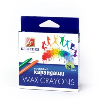 Фото Мелки восковые 24цв Классика 12С862-08 от производителя, с доставкой по Хабаровску