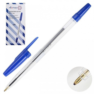 Фото Ручка шар 0,7 синяя Attomex 5073320 от производителя, с доставкой по Хабаровску