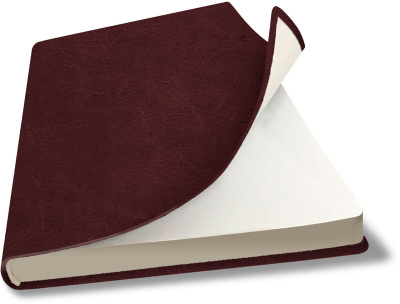 Фото Ежедневник недатированный Lamark Sigma FLEX В6 (125х170 мм) бордовый, 256 стр., закругленные углы от производителя, с доставкой по Хабаровску