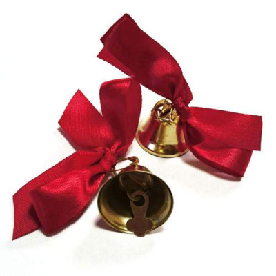 Фото Колокольчик с красным бантиком D=25мм M06178-K от производителя, с доставкой по Хабаровску