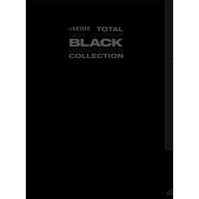 Фото Папка-уголок А4 180мкм 3 отдела deVENTE TOTAL BLACK 3074321 от производителя, с доставкой по Хабаровску