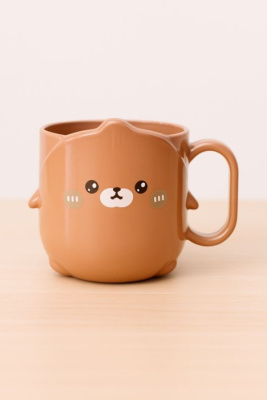 Кружка пластик Cute bear 6724-03