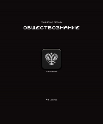 Фото Тетрадь 48л А5 клетка Стикеры Обществознание 022204 от производителя, с доставкой по Хабаровску