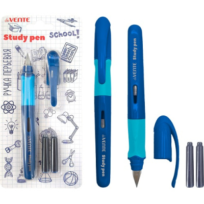 Фото Ручка перьевая синяя deVENTE School StydyPen 5100502 от производителя, с доставкой по Хабаровску