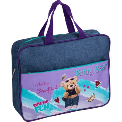 Фото Папка для тетрадей А4 на молнии с ручками deVENTE Teddy Bear 8056442 от производителя, с доставкой по Хабаровску