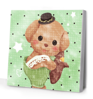 Фото Алмазная мозайка Draw Me! Cute bear 20х20см 156-YT0124 от производителя, с доставкой по Хабаровску