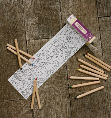 Фото Раскраска карманная в тубусе Подводный мир РА085 от производителя, с доставкой по Хабаровску