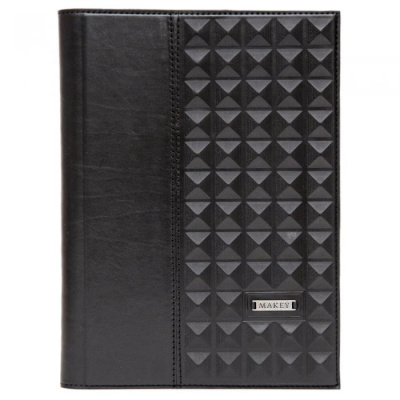 Фото Ежедневник большой в кожаном переплете черный 008-08-44 от производителя, с доставкой по Хабаровску