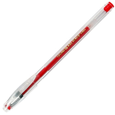 Фото Ручка гел 0,5 красная CROWN HJR-500B/1960 от производителя, с доставкой по Хабаровску