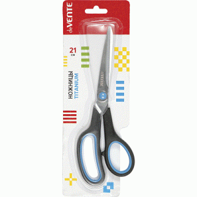 Фото Ножницы 210мм deVente с резиновыми вставками на кольцах 4091306 от производителя, с доставкой по Хабаровску