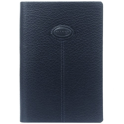 Фото Ежедневник А5 в кожаном переплете с художественной вставкой синий 088-08-55-20 от производителя, с доставкой по Хабаровску
