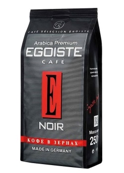 Кофе зерновой 250гр Egoiste NOIR
