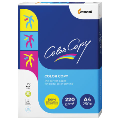 Бумага А4 220г 250л 161% Color Copy clear 110717