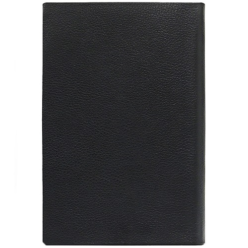 Фото Ежедневник А5 в кожаном переплете с художественной вставкой черный 088-08-55/1 от производителя, с доставкой по Хабаровску