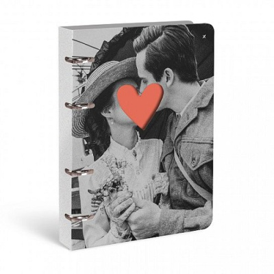 Фото Тетрадь 120л А5+ клетка на кольцах со смен блоком LOREX VINTAGE LOVE LXNBCL-VL  от производителя, с доставкой по Хабаровску