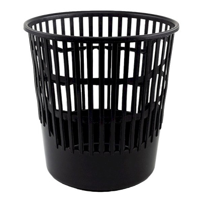 Фото Корзина для бумаг 12л пластик черная Workmate 14-9674 от производителя, с доставкой по Хабаровску