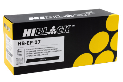 Картридж Hi-Black (HB-EP-27) для Canon MF-3110/3228/3240/LBP-3200, Bk, 2,5K