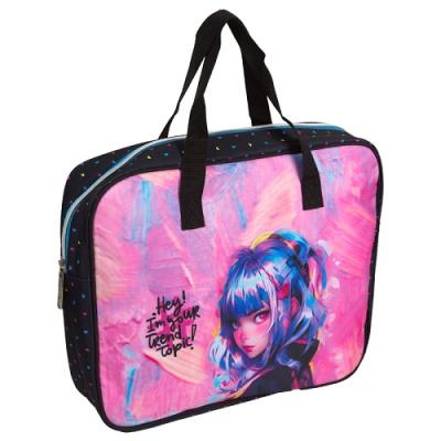 Фото Папка для тетрадей А4 deVENTE Hey Girl 36х28х8см с ручками 8056510 от производителя, с доставкой по Хабаровску