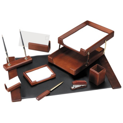 Фото Набор наст. деревянный 9пр Delucci темно-коричневый орех MBn_09207 от производителя, с доставкой по Хабаровску