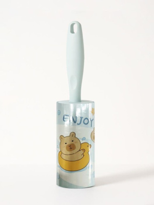 Ролик для чистки одежды 10смх60л Панда и бамбук 161-011-01