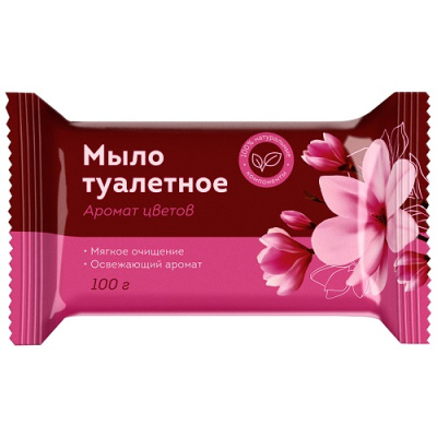 Мыло туалетное 100гр OfficeClean Аромат цветов 340316