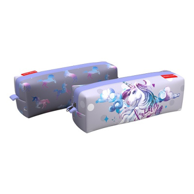 Фото Пенал ErichKrause Dream Unicorn 21x7x7см прямоугольный текстиль 48483  от производителя, с доставкой по Хабаровску