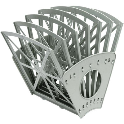 Фото Файл для бумаг 7-секционный пластик серый deVENTE Wing веер 3041503 от производителя, с доставкой по Хабаровску