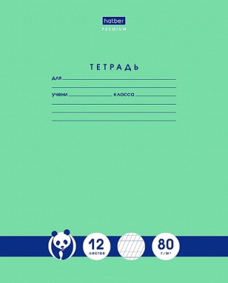 Фото Тетрадь 12л частая косая линейка Панда-Тетрадь 12Т5A5_23630/067212 от производителя, с доставкой по Хабаровску