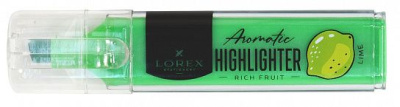 Фото Выделитель текста 1-3,5 мм LOREX Aromatic лайм зеленый LXTMA-RFG от производителя, с доставкой по Хабаровску