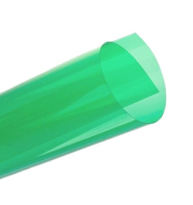 Фото Пластик прозрачный зеленый А4 180 мкн100л 3641 от производителя, с доставкой по Хабаровску