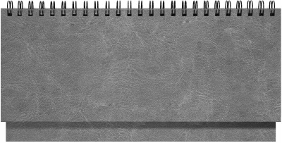 Фото Планинг 2026 Lamark Sigma серый, 128 стр., искусственная кожа, белый блок от производителя, с доставкой по Хабаровску