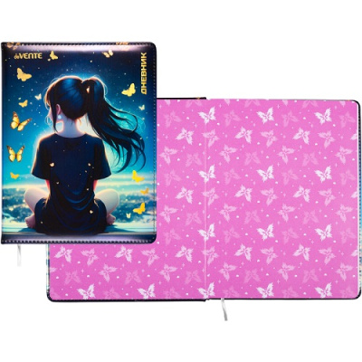 Фото Дневник школьный 1-11кл 48л А5 deVENTE Butterfly Dreams 2020622 от производителя, с доставкой по Хабаровску