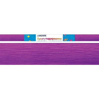 Фото Бумага цветная гофрированная 50x250см deVENTE лиловая 8040727 от производителя, с доставкой по Хабаровску