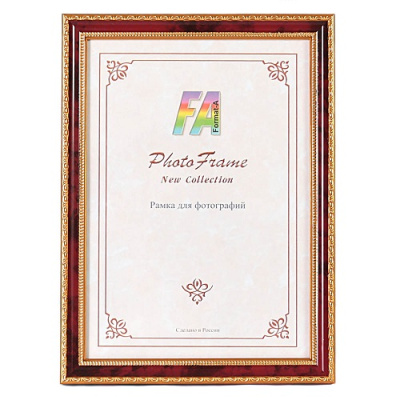 Фото Ф-рамка 21х30 пластик Кружево красный мрамор 020873 от производителя, с доставкой по Хабаровску