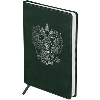 Фото Ежедневник А5 без дат BG Орел 320стр зеленый DuA5_61065 от производителя, с доставкой по Хабаровску