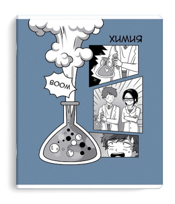 Фото Тетрадь 48л А5 клетка АНИМЕ Химия 63425/50 от производителя, с доставкой по Хабаровску