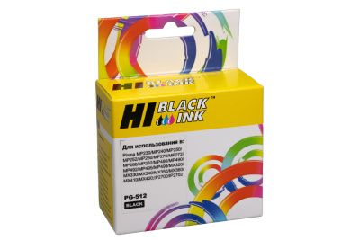 Картридж Hi-Black (HB-PG-512) для Canon PIXMA MP240/260/480, Bk