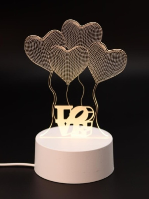 Ночник 3D iLikeGift Любовь LED 149-041