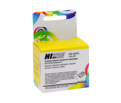 Картридж Hi-Black (HB-CL-446XL) для Canon PIXMA MG2440/2540, Color